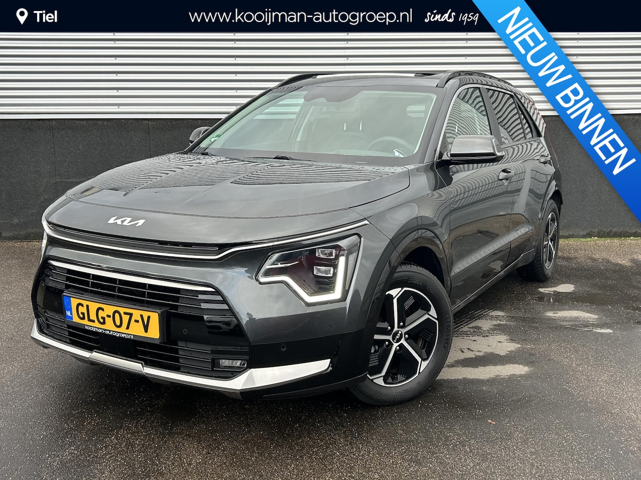 Kia Niro - 1.6 GDi Hybrid DynamicPlusLine Shuif/kanteldak, 1e eign. Nieuw geleverd, Dodehoekdetectie, - AutoWereld.nl