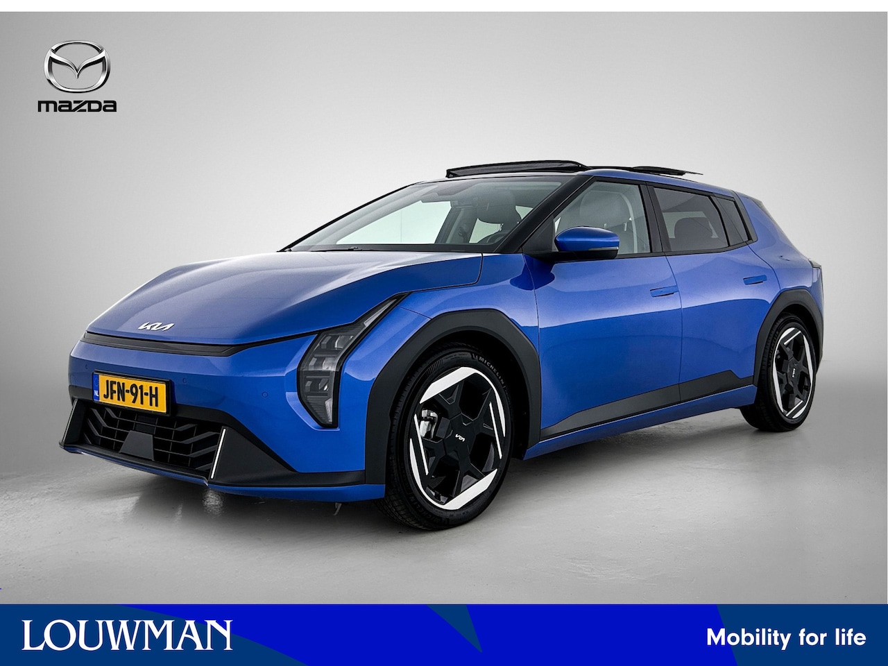 Kia EV4 - Plus Advanced 58.3 kWh Stoel en stuurverwarming | Panoramadak| Harman/Kardon - AutoWereld.nl