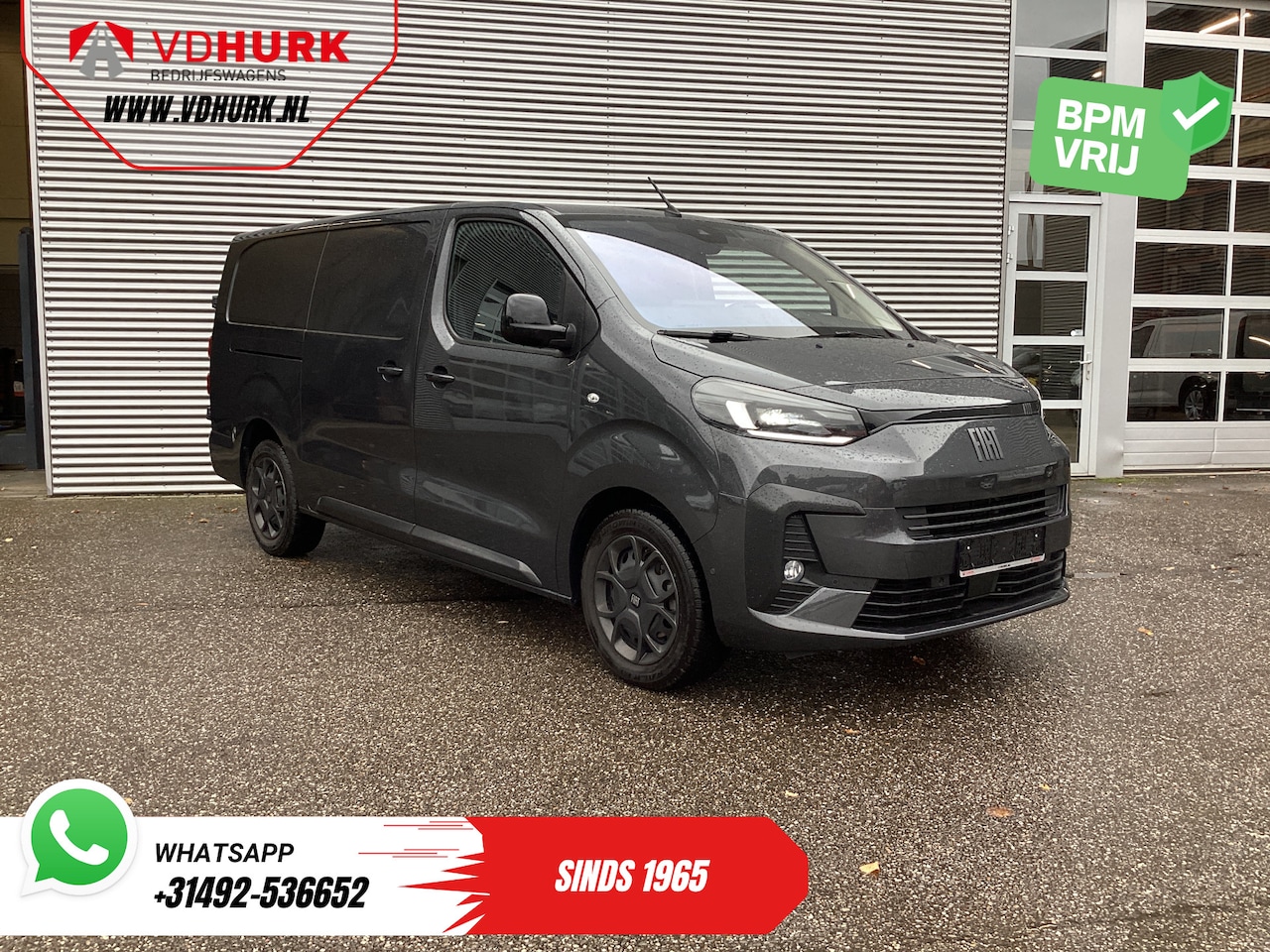 Fiat Scudo - 2.0 HDI 145 pk L3 LED/ Keyless/ Carplay/ Camera/ Climate/ PDC/ Cruise - AutoWereld.nl