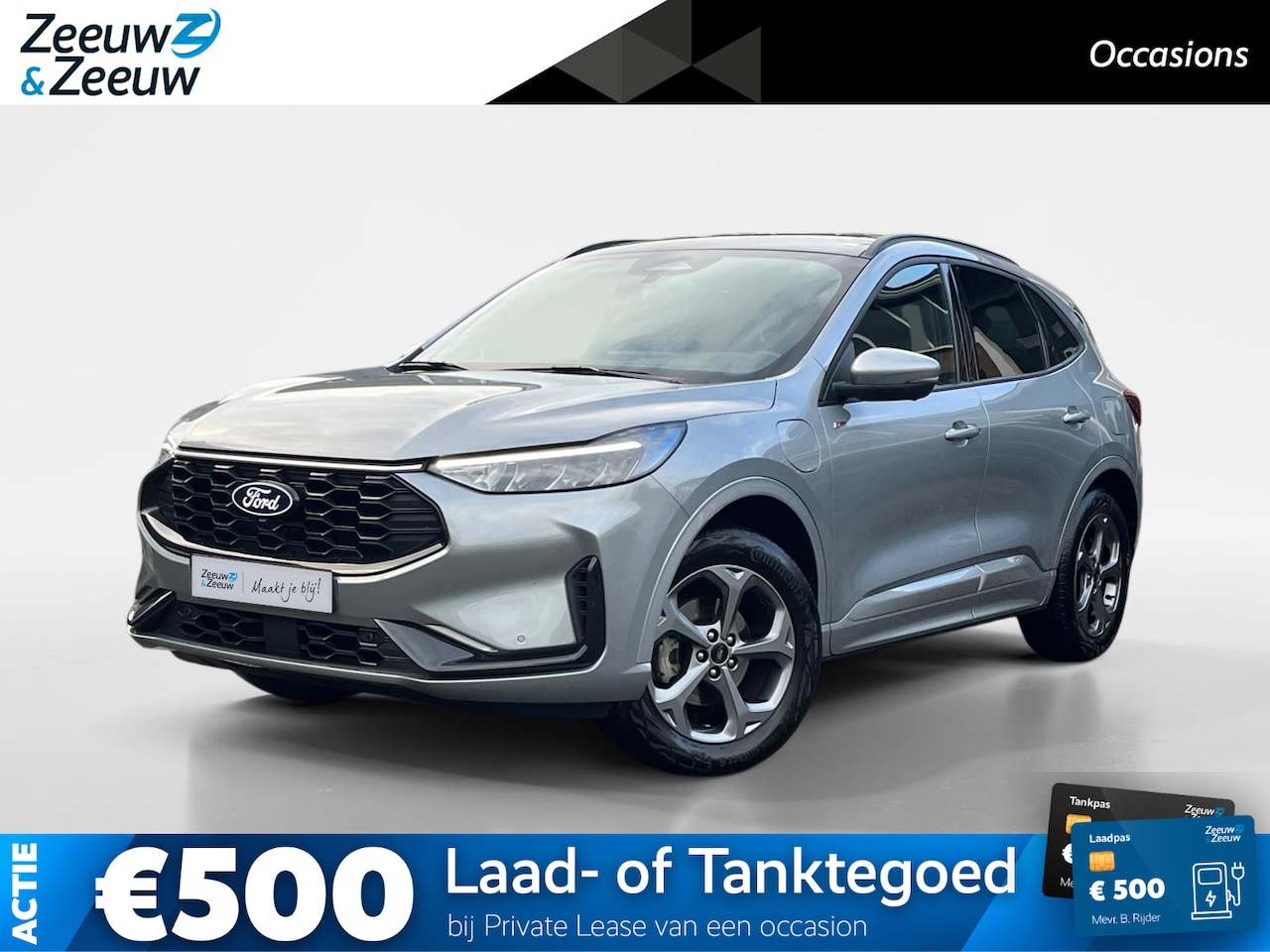 Ford Kuga - 2.5 PHEV ST-Line 243PK | NL Auto | Panoramadak | El. Trekhaak | Driver Assistance Pack | W - AutoWereld.nl
