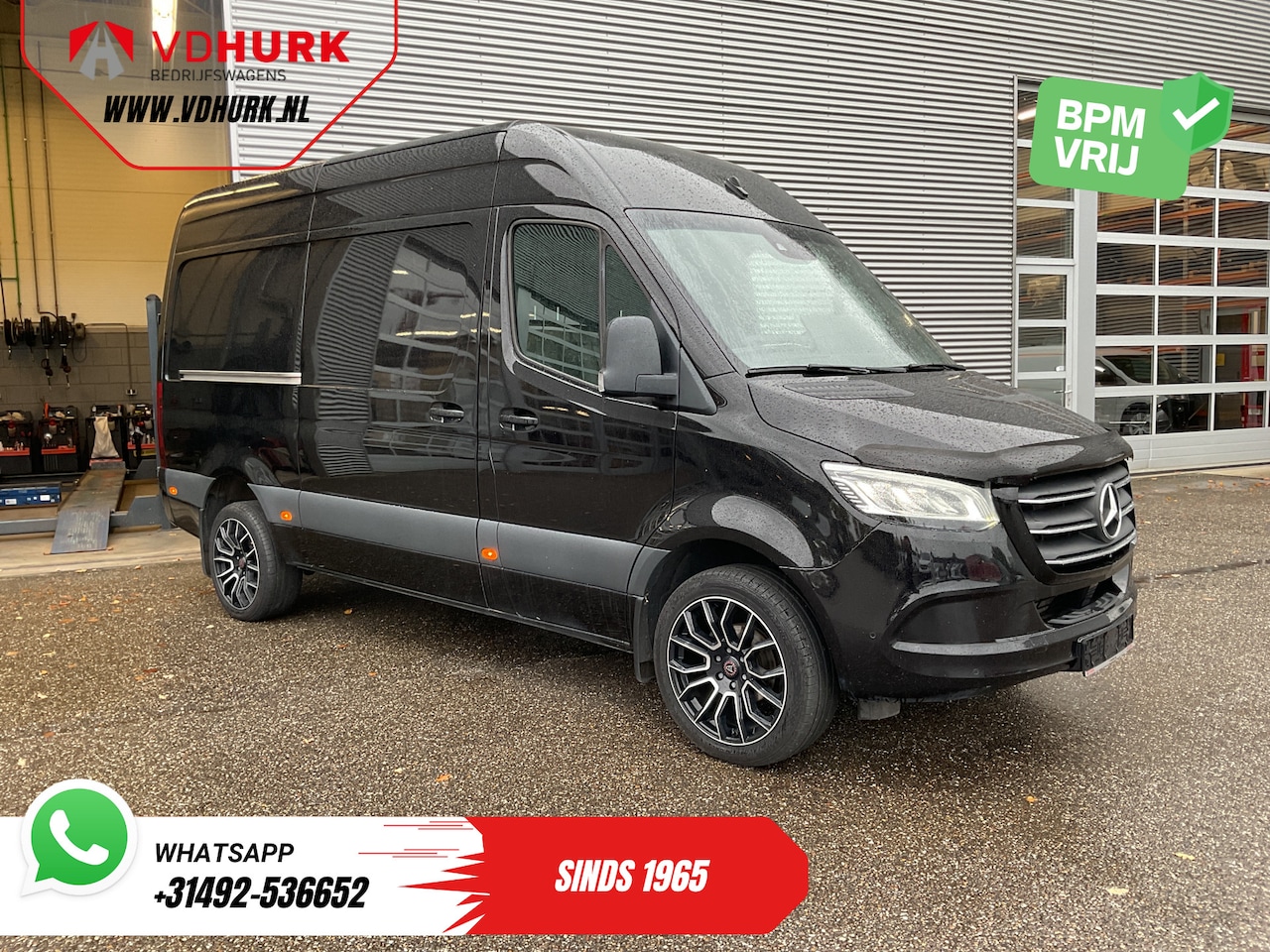 Mercedes-Benz Sprinter - 319 CDI Aut. L2H2 Adapt.Cruise/ 2x Schuifdeur/ 3.5t Trekverm./ LED/ 10,25" MBUX/ Carplay/ - AutoWereld.nl