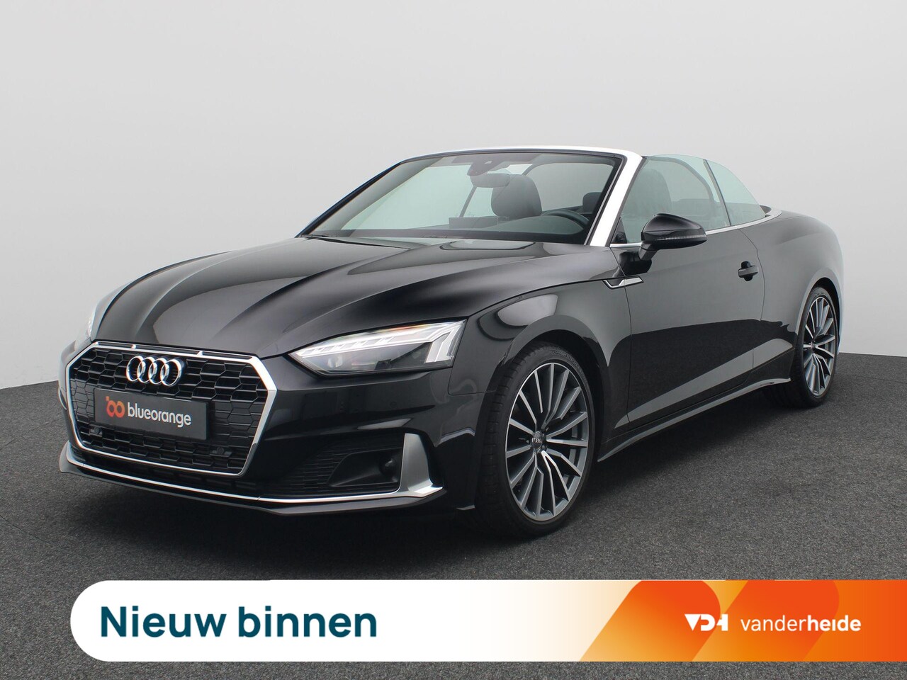 Audi A5 Cabriolet - 35 TFSI Advanced Edition 150PK S-Tronic Stoelverwarming, Windscherm, 18" LM Velgen, Clima, - AutoWereld.nl