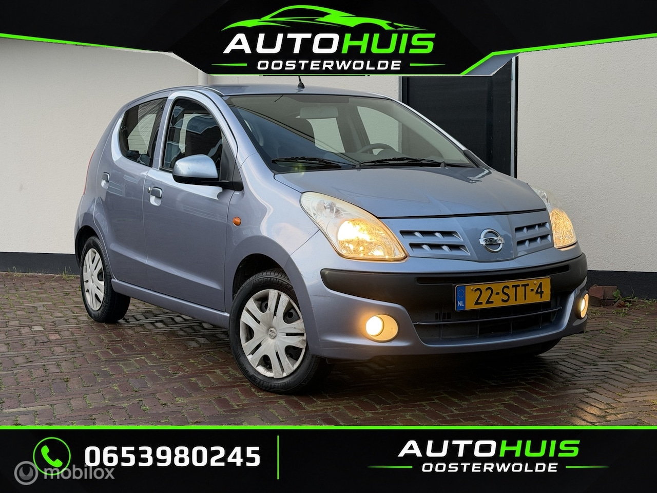 Nissan Pixo - 1.0 5drs | airco | nieuwe apk | koopje hoor ! - AutoWereld.nl