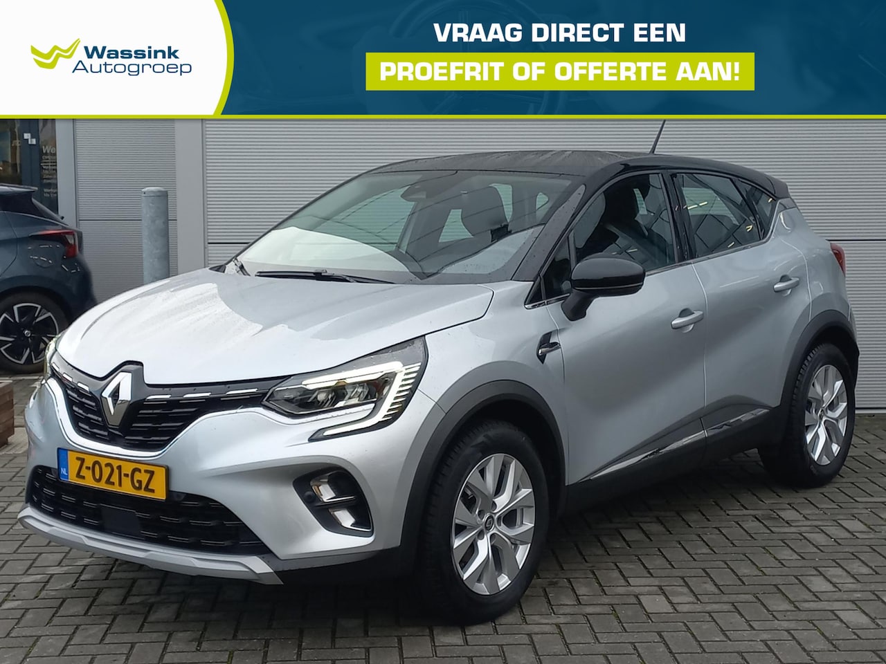 Renault Captur - 1.0 TCe 100pk Intens | Climate control | Navigatie | 17" Lm velgen | Winterpakket | Camera - AutoWereld.nl