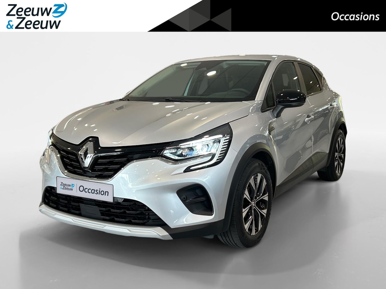 Renault Captur - 1.6 E-Tech Hybrid 145 Zen *Aut*Navi+Camera*Parkeersensoren*Climate*Nette Auto! - AutoWereld.nl