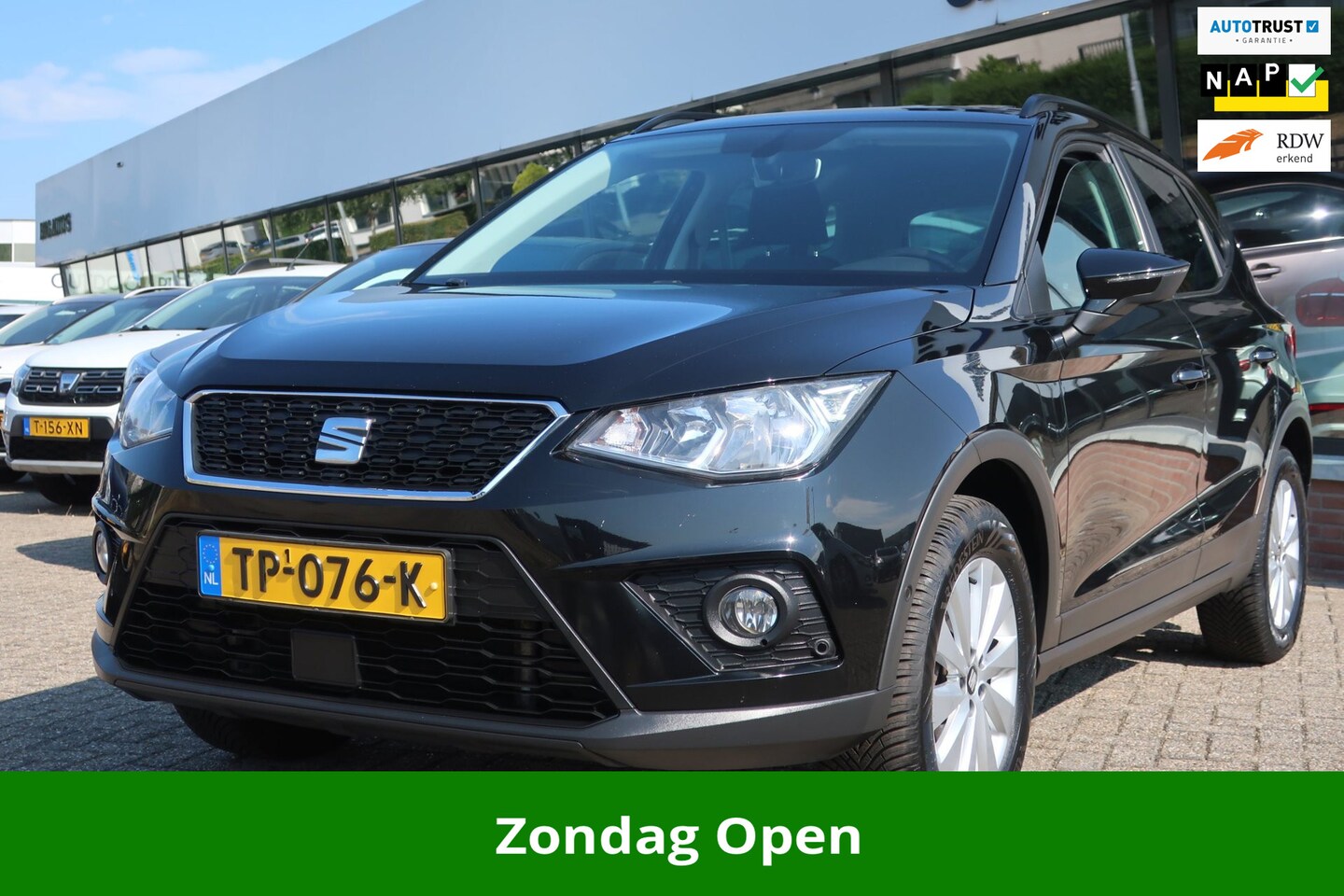 SEAT Arona - 1.0 TSI Style Business Int. 2e EIG_LED_ADAP-CRUIS_NAVI_CAM_KEYLESS_NAP. - AutoWereld.nl