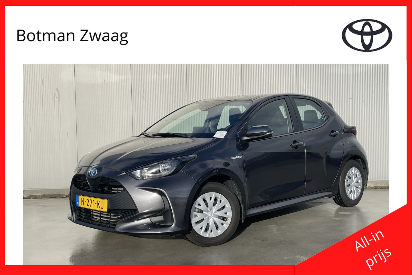 Toyota Yaris - 1.5 Hybrid Active | Apple carplay en Android auto - AutoWereld.nl