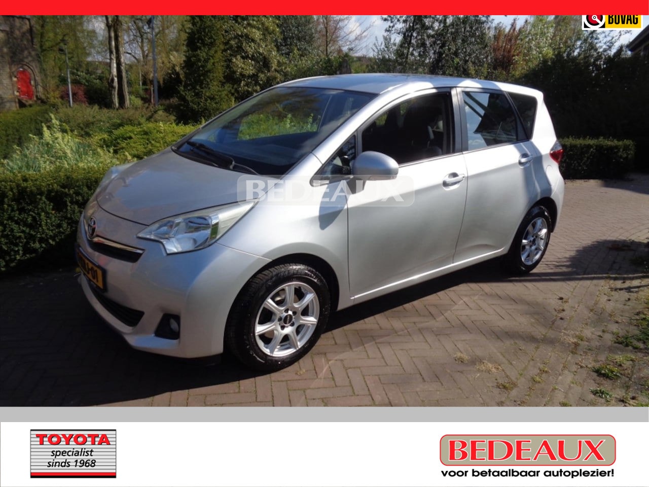 Toyota Verso S - 1.3 VVT-i Aspiration AUTOMAAT , rijklaarprijs bij Toyota specialist ! - AutoWereld.nl