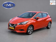 Nissan Micra - 0.9 IG-T N-Connecta sport, 76000 km, navigatie, cruise controle, lmv