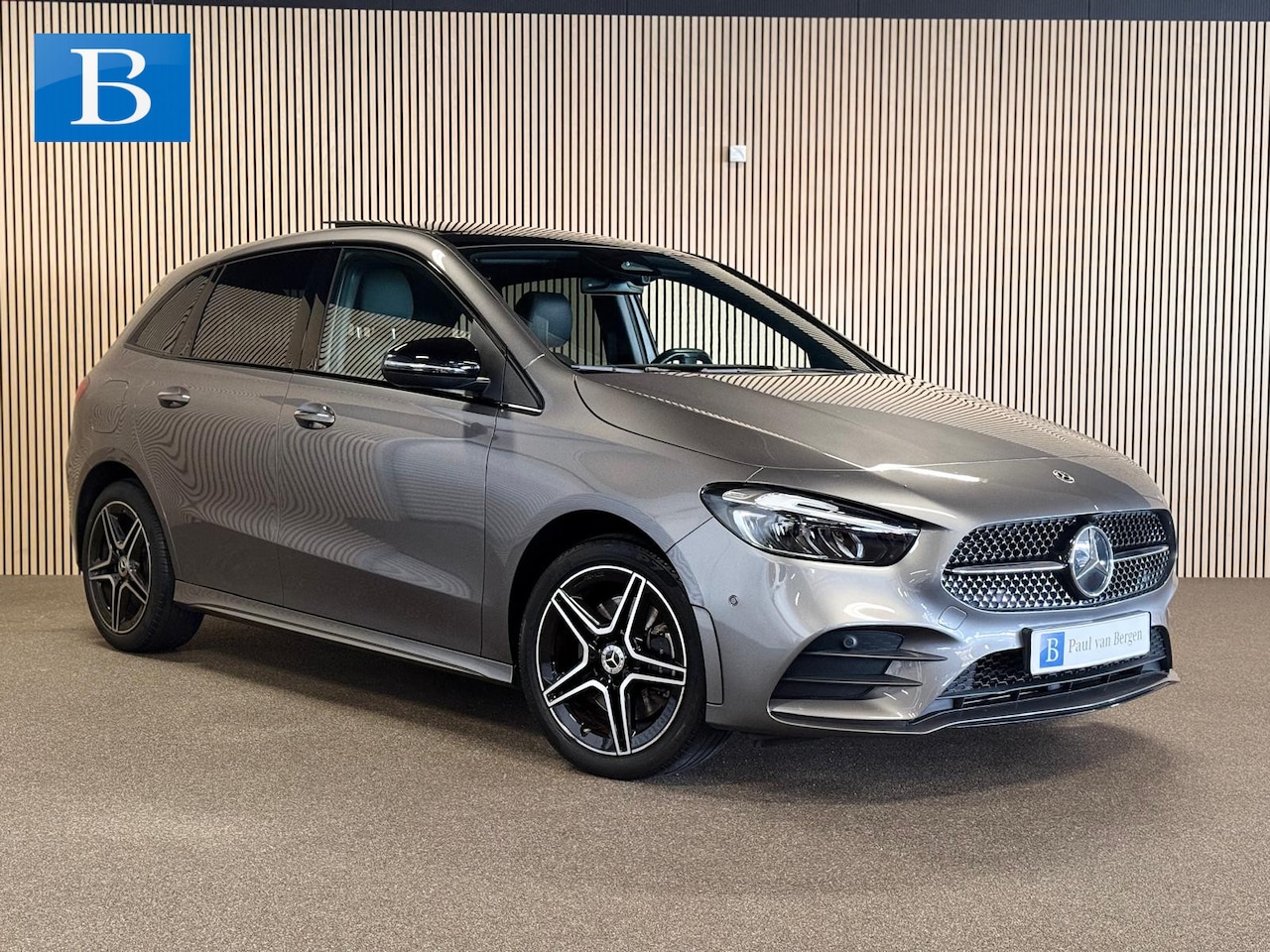 Mercedes-Benz B-klasse - 250e AMG STYLING-PANORAMA-NIGHT PAKKET-CAMERA-KEYLESS-BTW - AutoWereld.nl