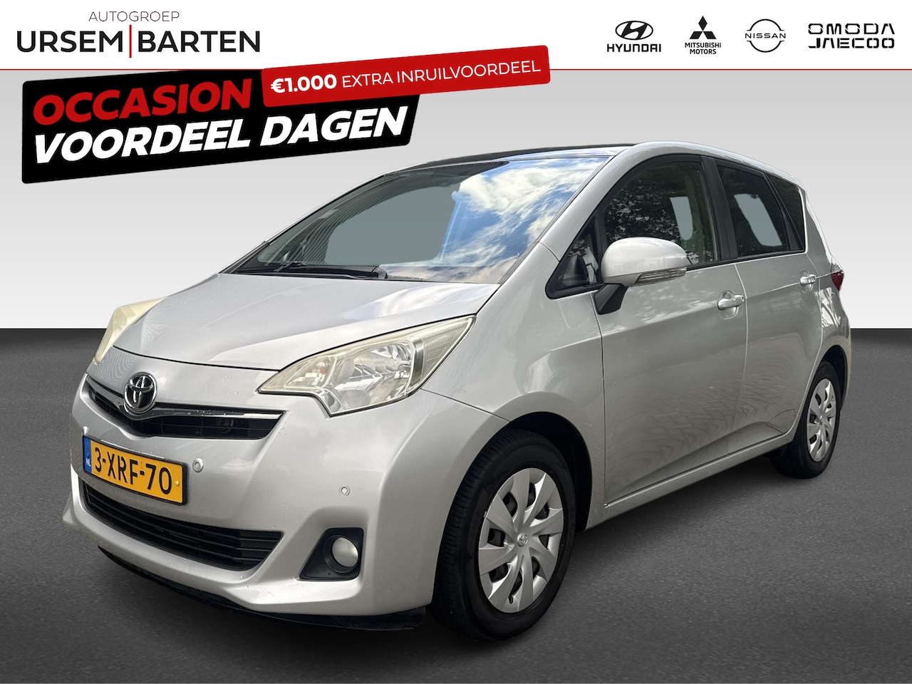 Toyota Verso S - 1.3 VVT-i Aspiration 1.3 VVT-i Aspiration - AutoWereld.nl