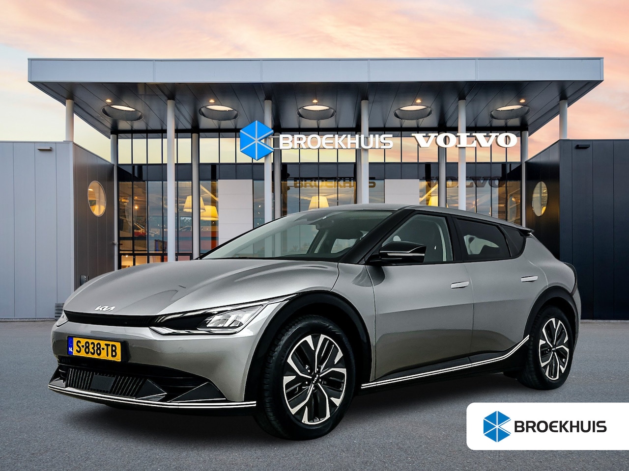 Kia EV6 - Plus 77.4 kWh | 19" Allseason | Trekhaak | Geventileerd Leder | Meridian Audio | Adaptieve - AutoWereld.nl
