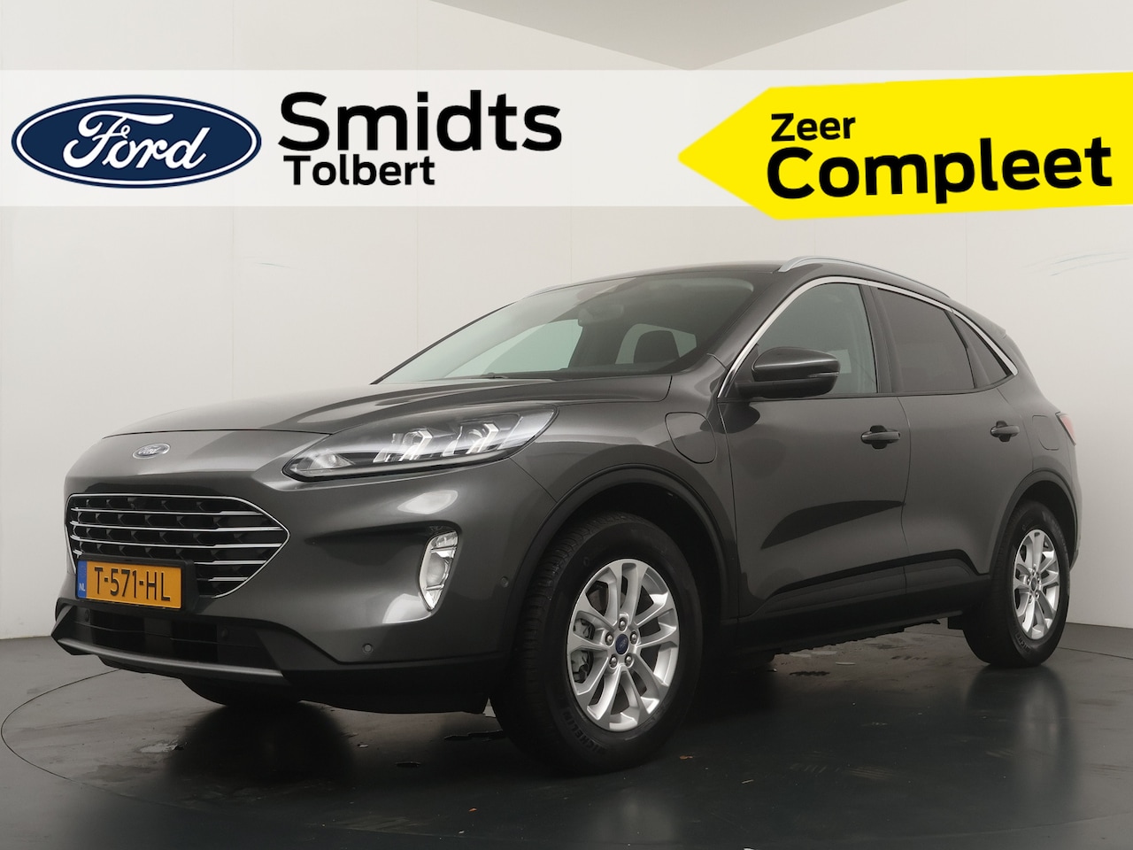 Ford Kuga - 2.5 PHEV 225 pk Titanium | Trekhaak | SOH 95,2% | Camera's | Adapt. cruise | Navi | Clima - AutoWereld.nl
