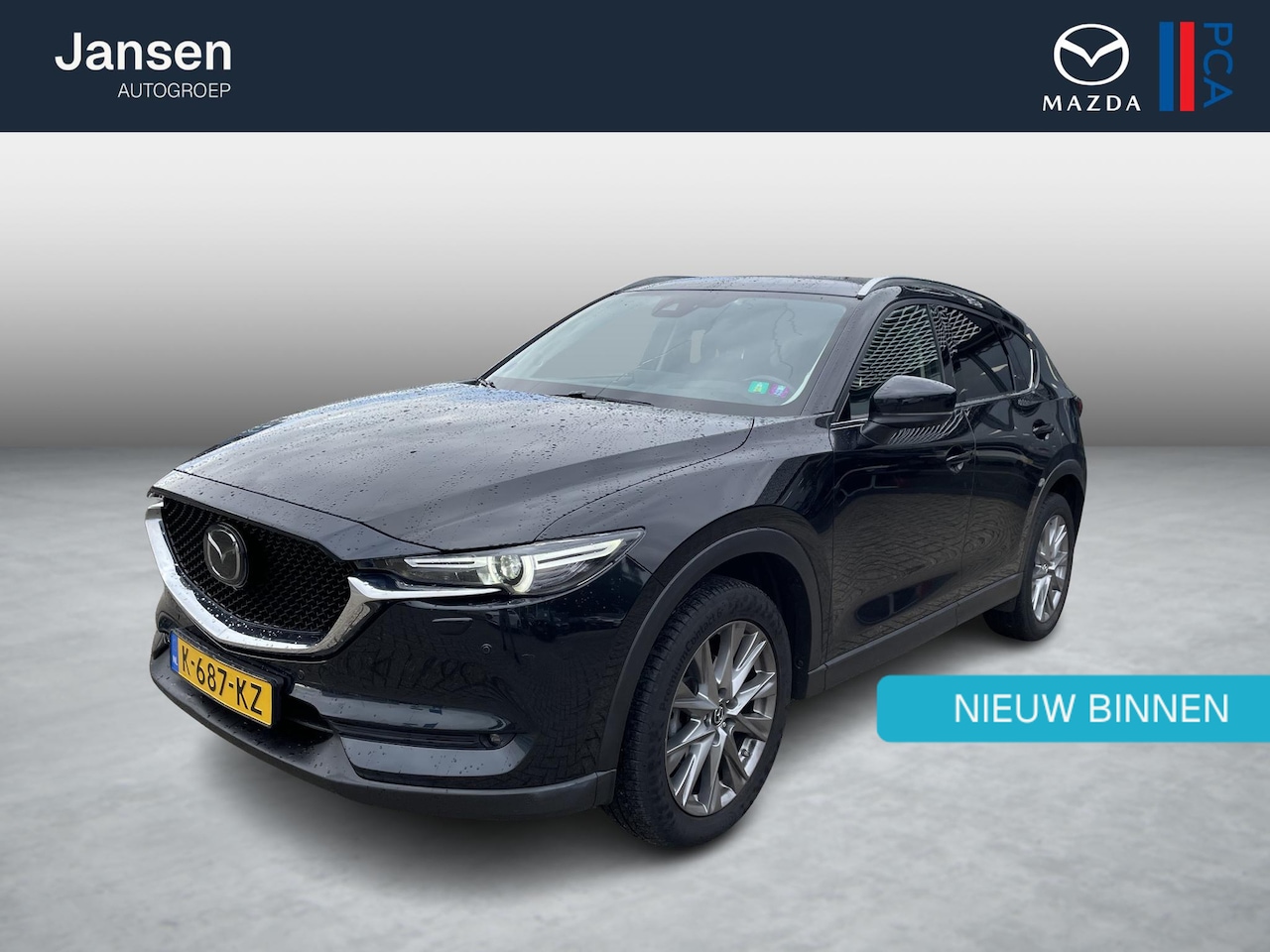 Mazda CX-5 - 2.0 SkyActiv-G 165 Luxury 2.0 SkyActiv-G 165 Luxury , Automaat, Trekhaak, Leder, 360 Camera, Bose, Adap.Cruise, Navi - AutoWereld.nl