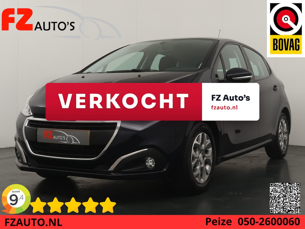Peugeot 208 - 1.2 PureTech Blue Lease Active - Navigatie - Cruise Control - Lichtmetalen Velgen - AutoWereld.nl