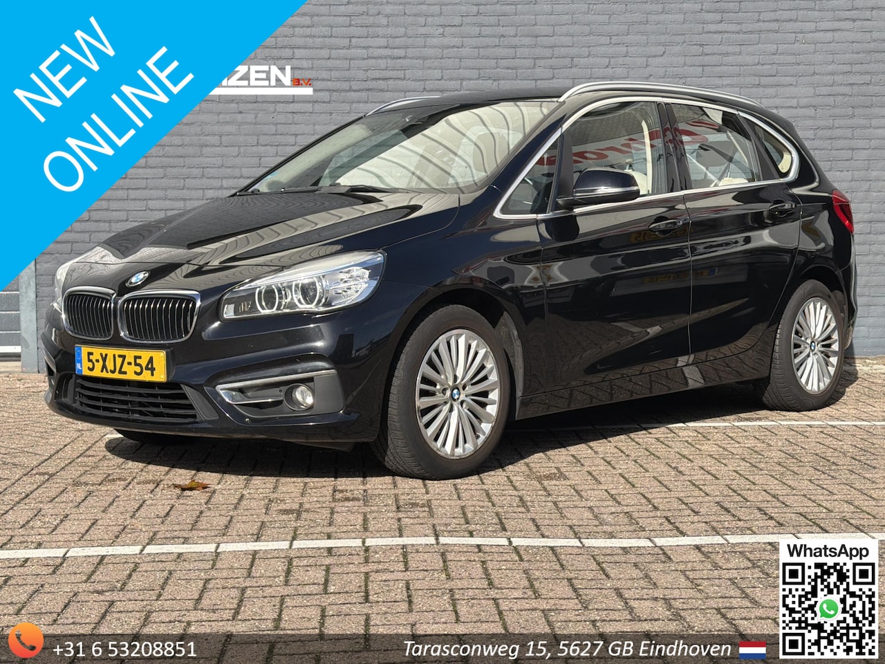 BMW 2-serie Active Tourer - 218i High Executive | Leder | Cruise | Climate | Navi | Stoelverwarming | - AutoWereld.nl