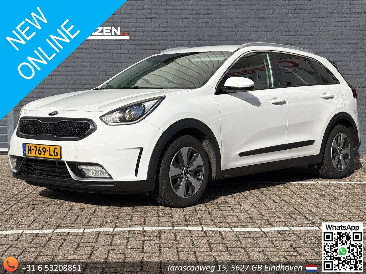 Kia Niro - 1.6 GDi Hybrid DynamicLine Travel Connect | Camera | Cruise | Climate | Navi | Trekhaak | - AutoWereld.nl