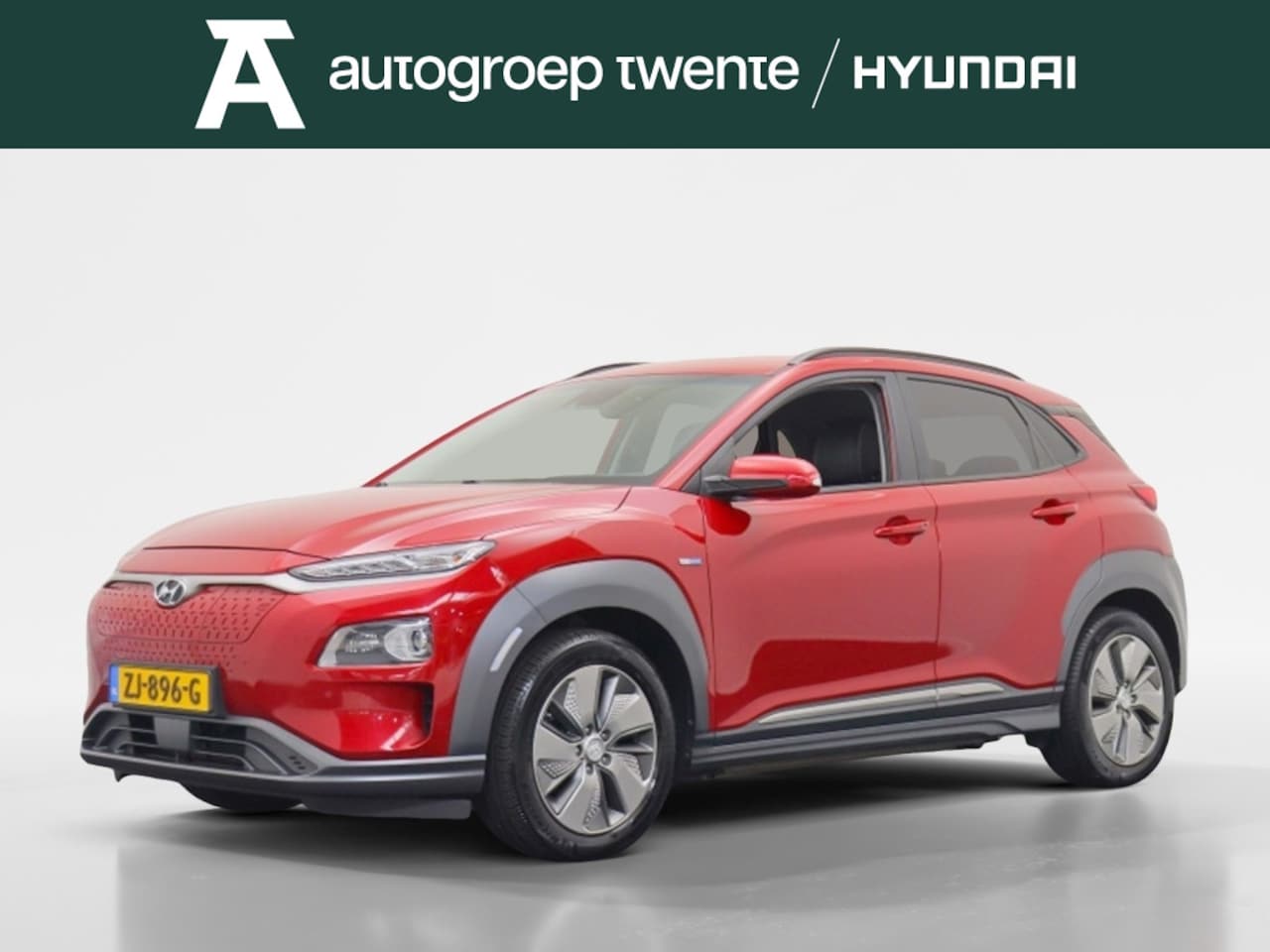 Hyundai Kona Electric - EV Premium 64 kWh | Snelladen | Stoelverwarming | Warmtepomp - AutoWereld.nl