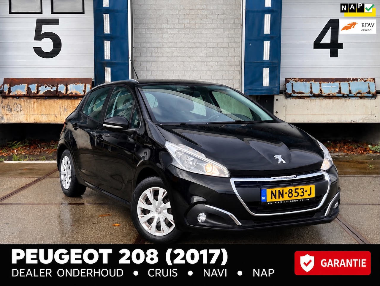 Peugeot 208 - 1.2 PureTech Blue Lease 1.2 PureTech Blue Lease (Onderhoud+Cruis+NAVI+NAP) - AutoWereld.nl