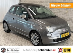 Fiat 500 - 0.9 TwinAir Turbo Cult ECC/Leer/LM-Velgen/Schuif-kantel dak/PDC