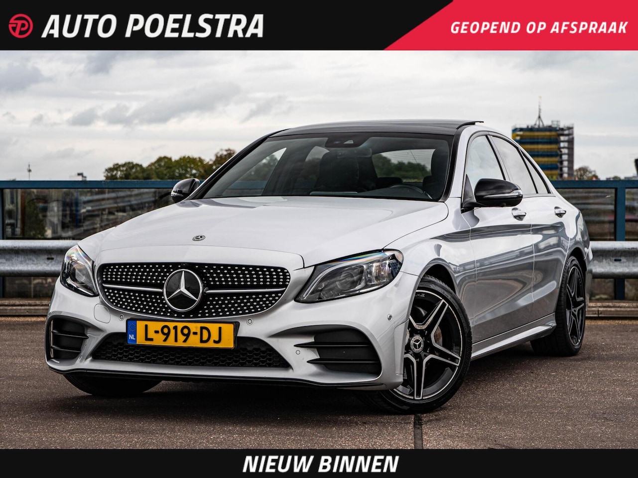 Mercedes-Benz C-klasse - 200 AMG Night Edition 184 PK | Panoramadak | Sfeerverlichting | Multibeam LED | Digital Co - AutoWereld.nl