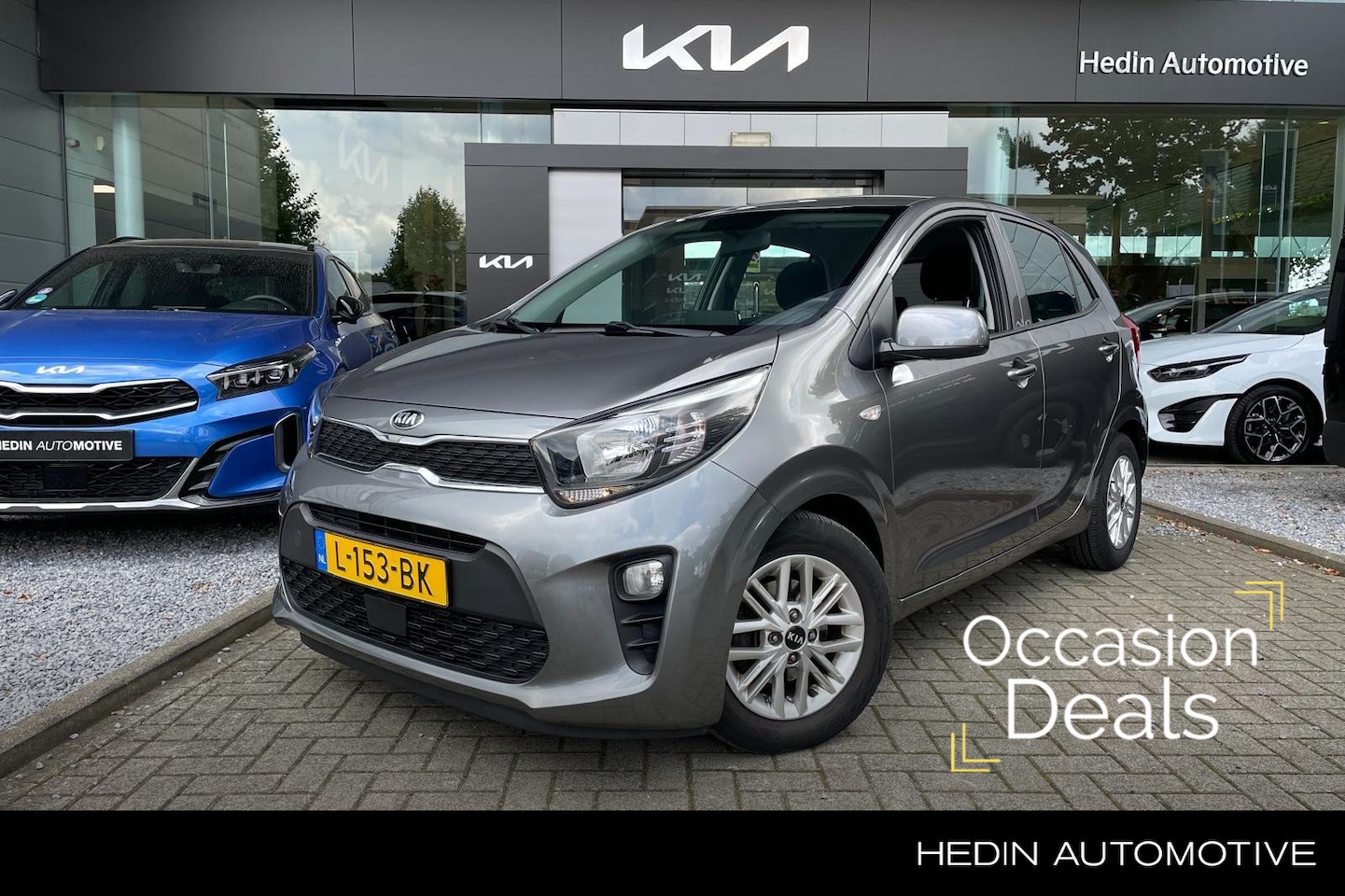 Kia Picanto - 1.0 DPi DynamicLine Automaat | Tot 10 jaar Garantie | Navigatie via App | Cruise Control | - AutoWereld.nl