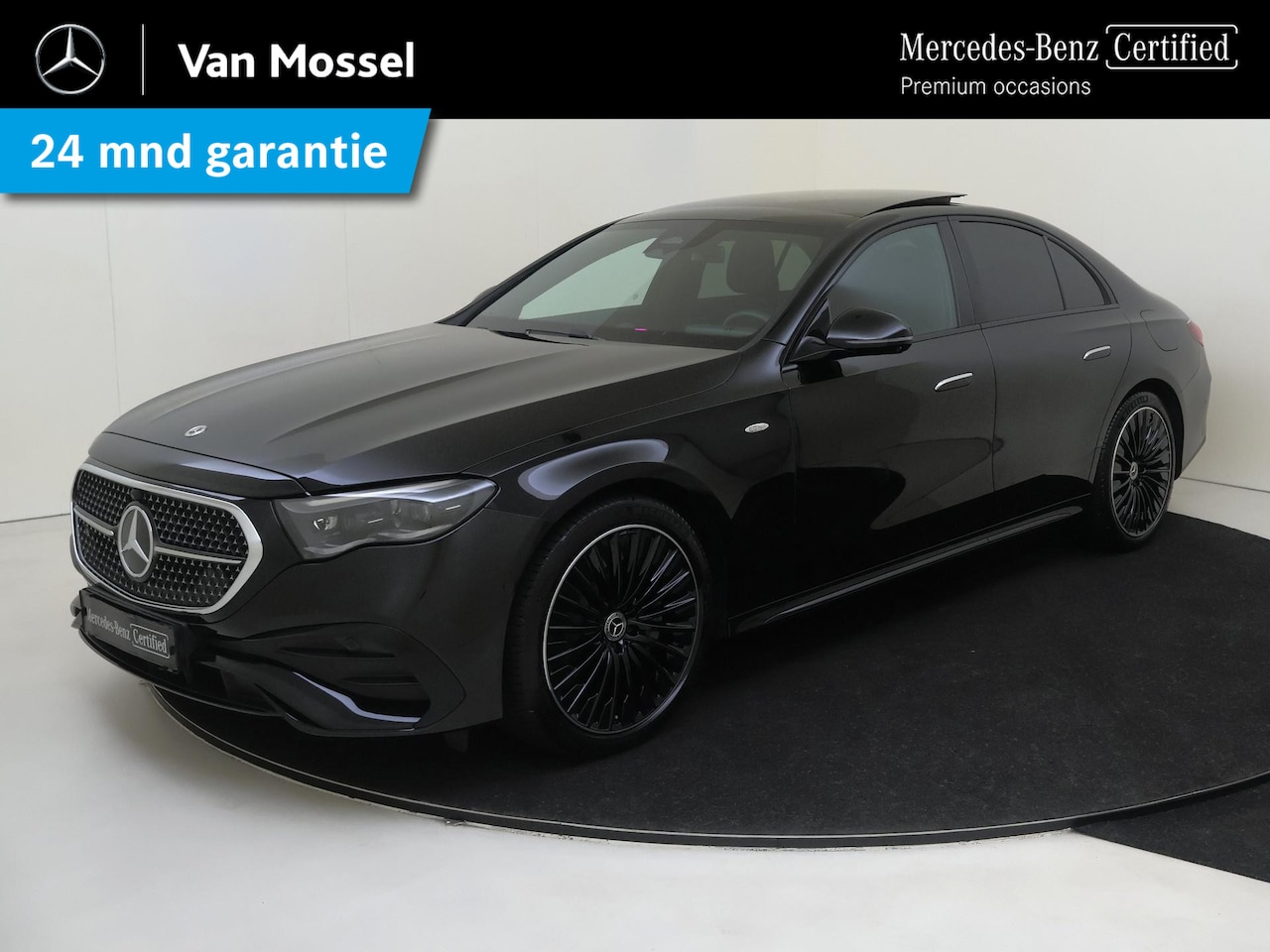 Mercedes-Benz E-klasse - 400 e 4MATIC AMG Line / Premium/ Panoramadak/ AIRMATIC/ Achterasbesturing/ Burmester 4D/ S - AutoWereld.nl