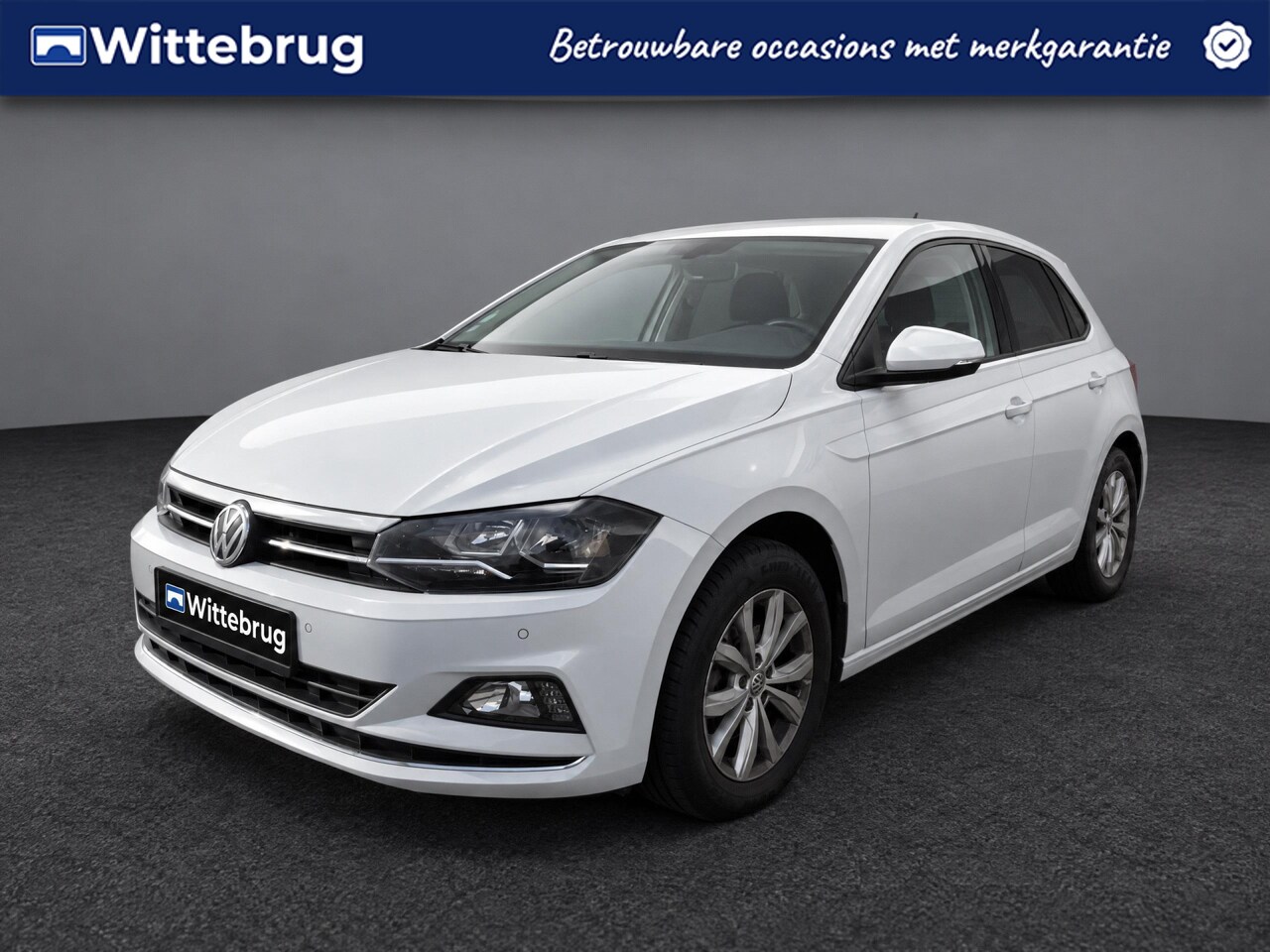Volkswagen Polo - 1.0 TSI 116pk Highline DSG Automaat / Navigatie by App-connect / Clima /Parkeersensoren / - AutoWereld.nl