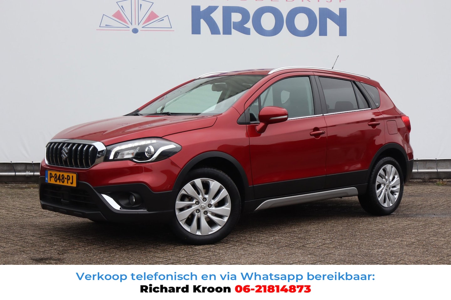 Suzuki S-Cross - 1.4 Boosterjet Select Smart Hybrid i 1.500 KG Trek gewicht I Navigatie - AutoWereld.nl