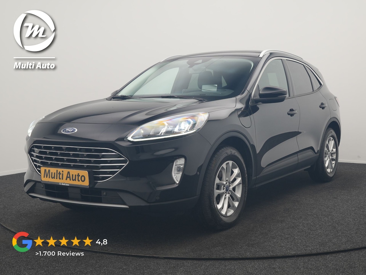 Ford Kuga - 2.5 Titanium PHEV 225pk Dealer O.H | Trekhaak Af Fabriek | Adaptive Cruise | Head Up | 360 - AutoWereld.nl