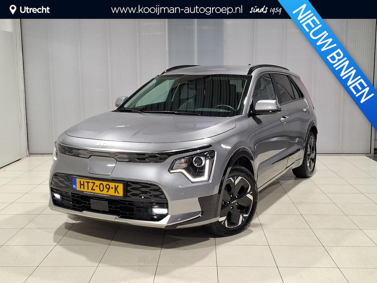 Kia Niro EV - Light Advanced 64.8 kWh Stoel en stuur verwarming, Apple Carplay/Android Auto, navigatie, - AutoWereld.nl
