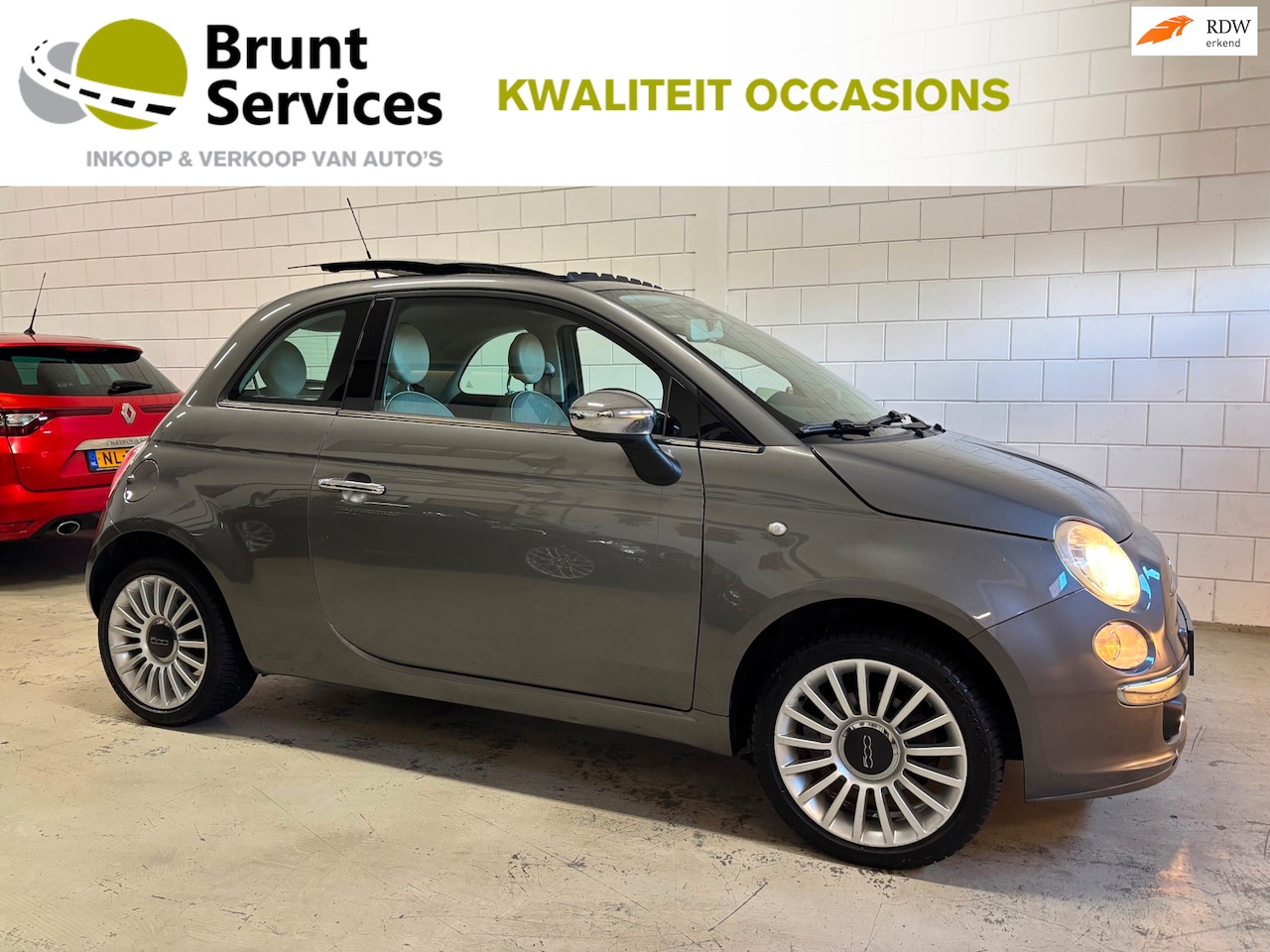 Fiat 500 - 1.4-16V Sport 100Pk|Elec.panodak|Interscope|Onderhouden !! - AutoWereld.nl