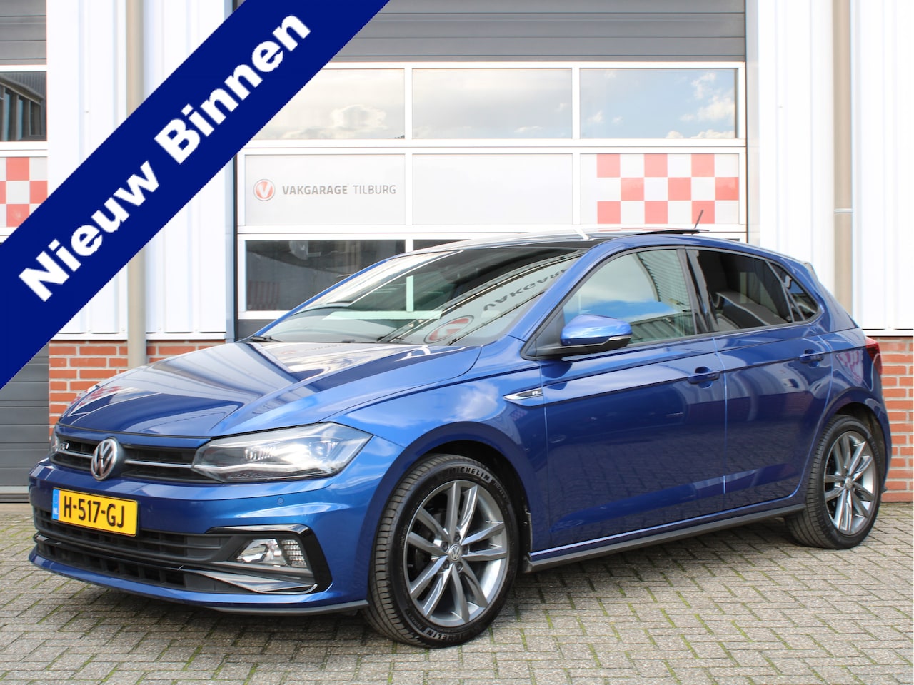 Volkswagen Polo - 1.0 TSI Highline Business R /NAVI/Virtual Cockpit/Panoramadak/Trekhaak/BEATS/LED/17'LM/Hal - AutoWereld.nl
