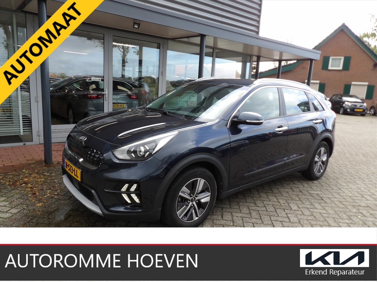 Kia Niro - 1.6 Hybrid AUTOMAAT DynamicLine trekhaak - AutoWereld.nl
