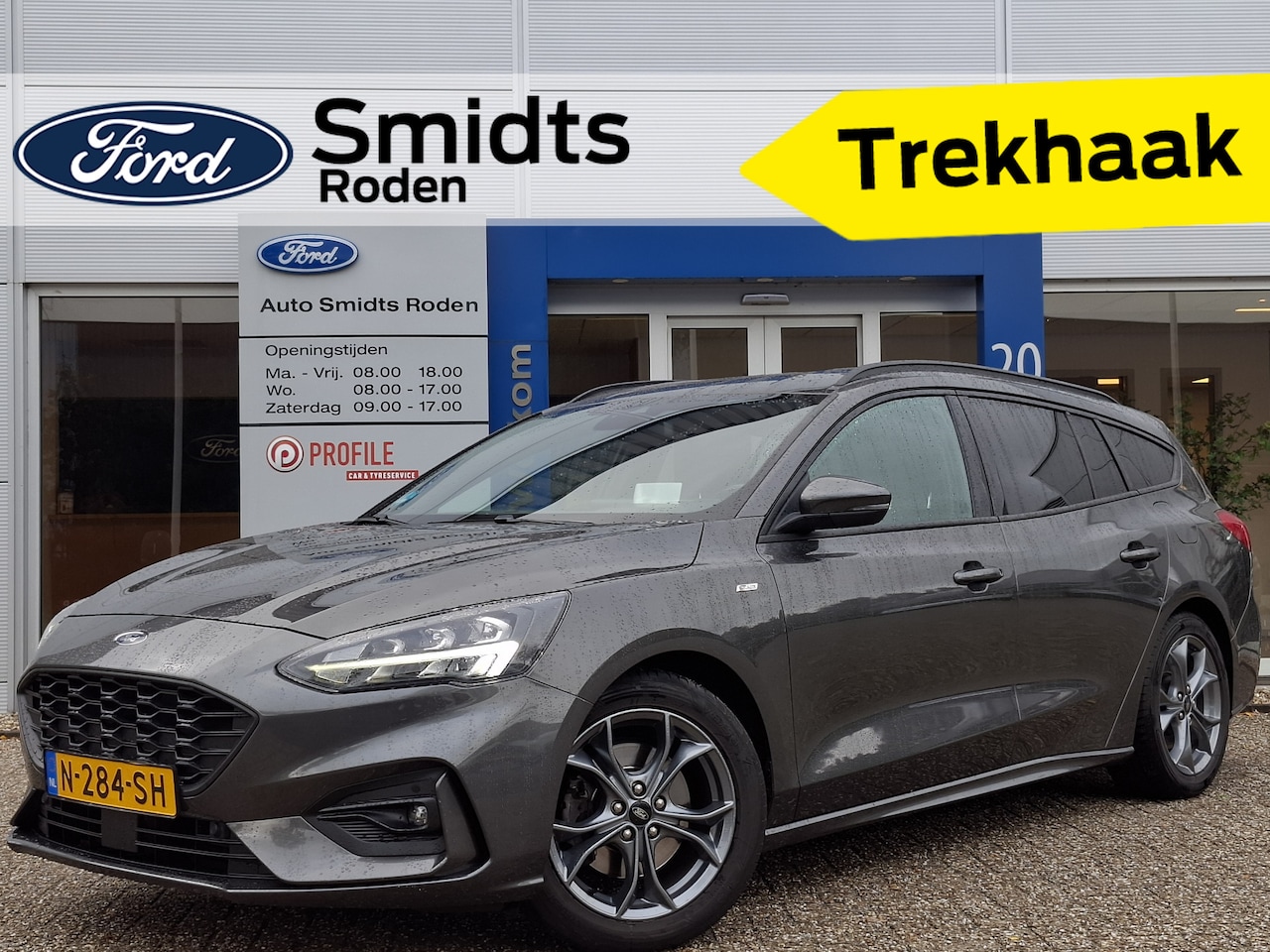 Ford Focus Wagon - 1.0 EcoBoost Hybrid ST Line Business | Trekhaak | Winterpack | Camera | Head up | Dealer O - AutoWereld.nl