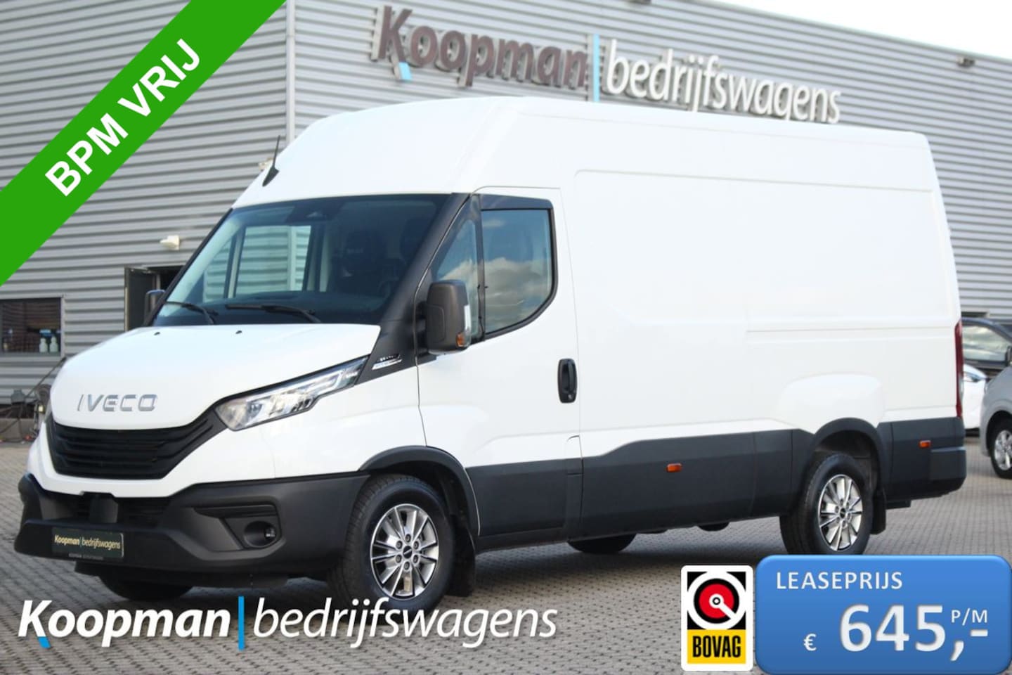 Iveco Daily - 35 S 16 35S16 2.3 160pk L2H2 352 Gev. Stoel | Cruise | Trekhaak 3500kg | Lease 645,- p/m - AutoWereld.nl