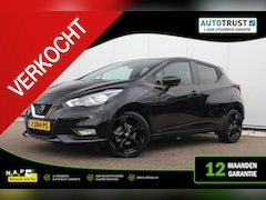 Nissan Micra - 1.0 IG-T N-Sport Black Edition 101PK 17 inch LMV Half Leder Navigatie Achteruitrijcamera C