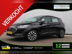 Ford Fiesta - 1.0 EcoBoost Hybrid Titanium 125PK Carplay Android Navigatie Climate Cruise Control LED Pa