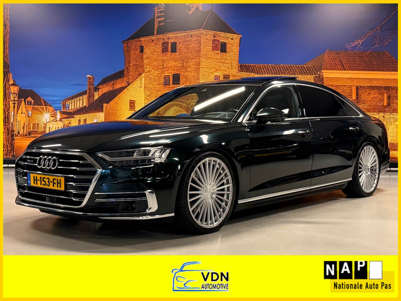 Audi A8 - 55 TFSI Quattro Lang Pro Line+ Panodak B&O Full Options - AutoWereld.nl