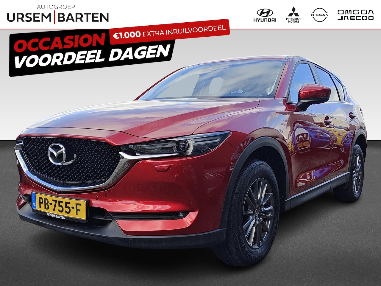 Mazda CX-5 - 2.0 SkyActiv-G 165 TS+ | Achteruitrijcamera | Cruise control | Head-up display - AutoWereld.nl