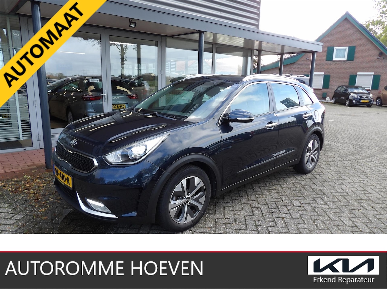 Kia Niro - 1.6 Hybrid AUTOMAAT First Edition Trekhaak Org. Ned. - AutoWereld.nl