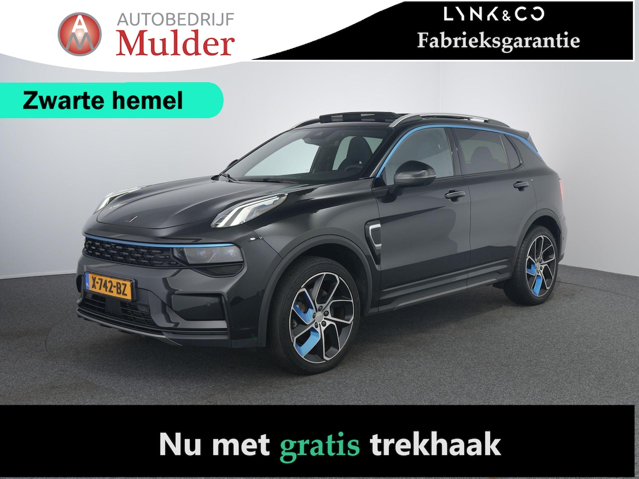 Lynk & Co 01 - 1.5 | ACC | 360 Camera | Zwarte hemel | Pano | Stoelverwarming | - AutoWereld.nl