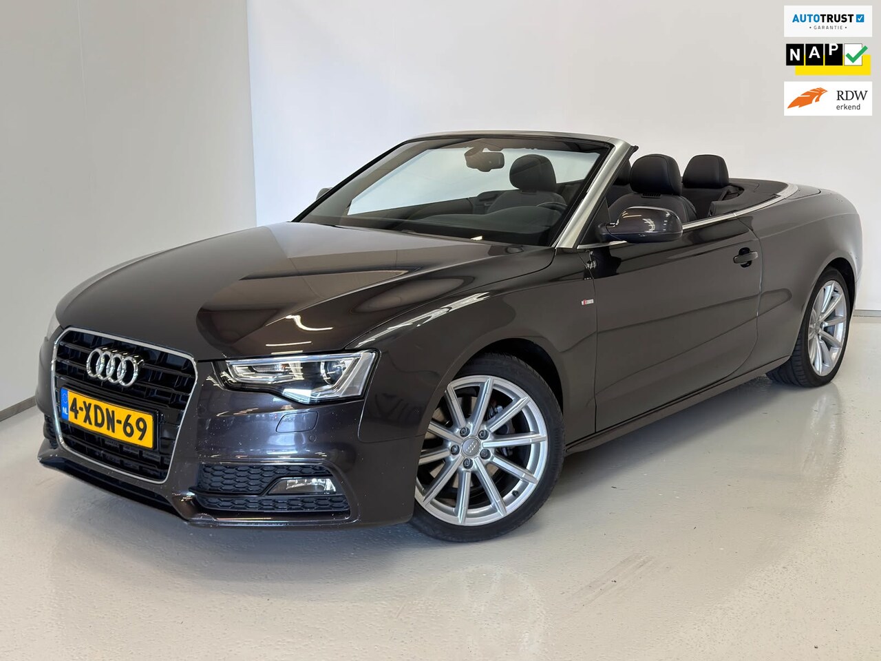 Audi A5 Cabriolet - 1.8 TFSI Sport Edition / S Line/ NL-auto / Memory - AutoWereld.nl