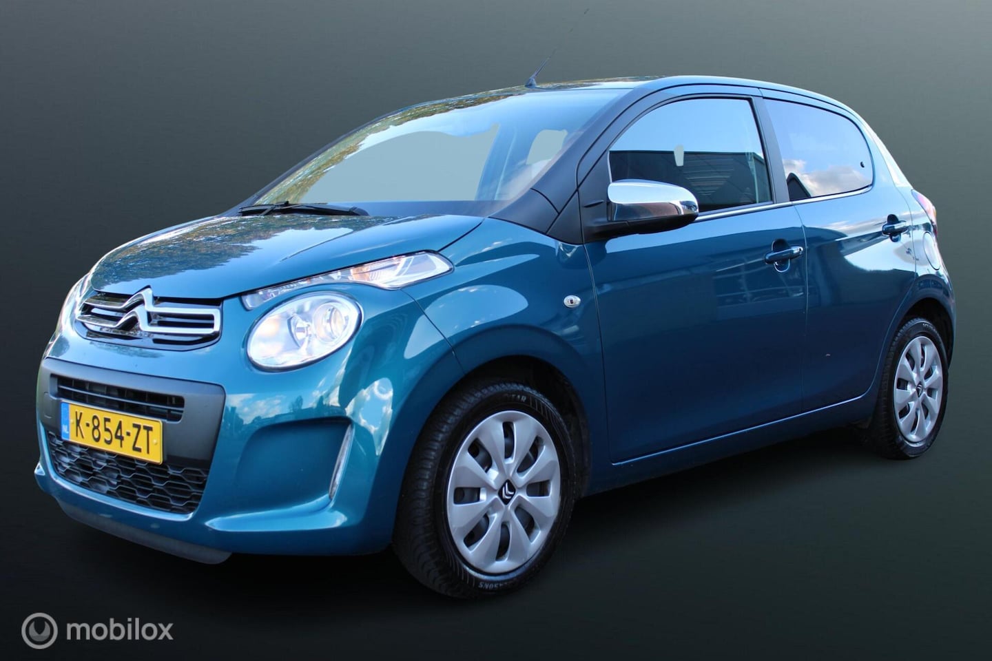 Citroën C1 - Citroen,1.0 VTi Feel, Cruise, Camera, App connect, Donker glas, Airco, Bleutooth, Chrome e - AutoWereld.nl