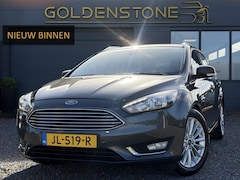 Ford Focus Wagon - 1.0 Titanium ✓2e Eigenaar✓125pk✓Trekhaak✓6 Bak✓Dealer Onderhouden✓Navi✓Clima✓Cruise✓Pdc V+