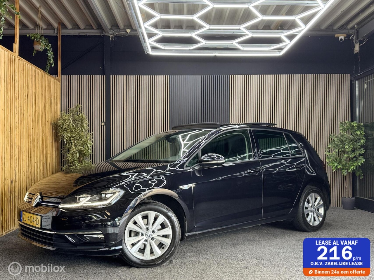 Volkswagen Golf - 1.5 TGI CNG Comfortline|Pano|Navi|Carplay - AutoWereld.nl