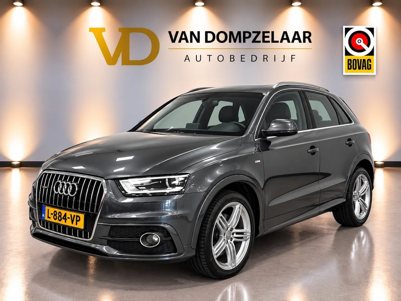 Audi Q3 - 2.0 TFSI 170PK quattro Pro Line S AUTOMAAT / H.LEDER / NAVI / 12mnd.Bovag - AutoWereld.nl