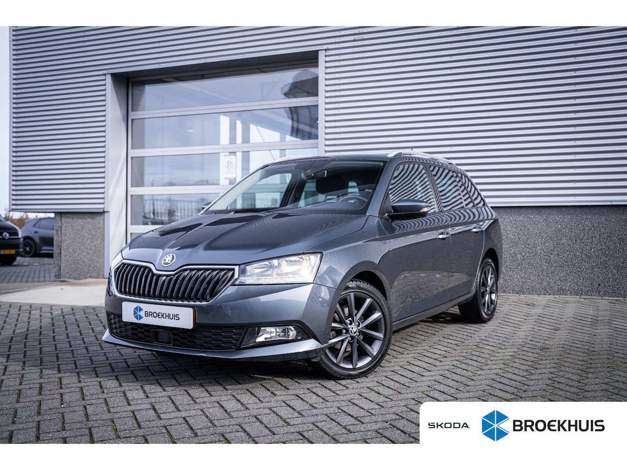 Skoda Fabia Combi - 1.0 TSI Business Edition | Airco (automatisch) | Lichtmetalen velgen 16" | Metaalkleur - AutoWereld.nl