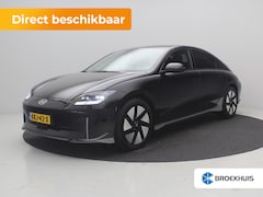 Hyundai IONIQ 6 - Connect 53 kWh | 18-inch lichtmetalen velgen | Abyss Black Pearl | Achterstoelen verwarmd