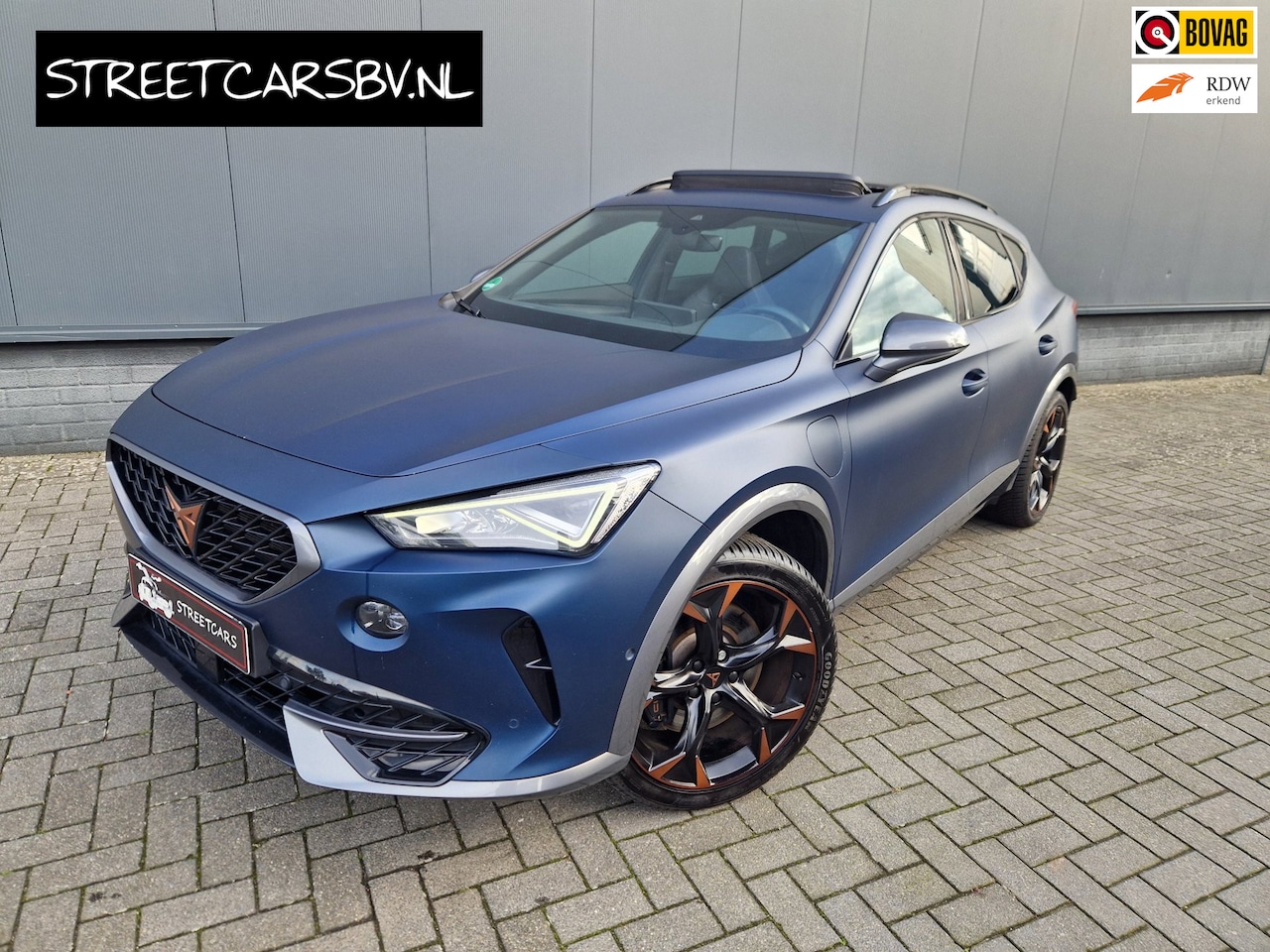 CUPRA Formentor - 1.4 e-Hybrid VZ Performance 245PK Matblauw - AutoWereld.nl
